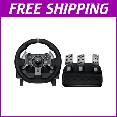 G920 Driving Force Wheel with Stainless Steel Shifters - Image 1 of 4
