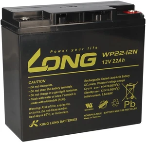 B-Ware Kung Long WP22-12N 12V 22Ah Batterie AGM Blei Akku wartungsfrei zyklisch - Bild 1 von 7