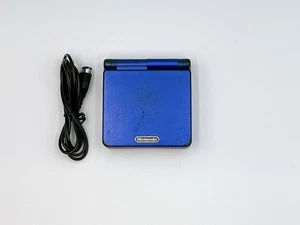 Game Boy Advance SP Azurite Blue Console GBA Tested Region Free {Please Read} - Picture 1 of 14