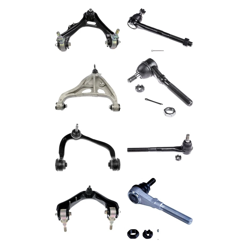 For Ford F-150 Heritage 04 Control Arm with Ball Joint and Tie Rod End Kit Foto 1 de 1