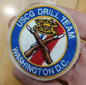 Uscg Drill Team Patch 2,75x2,5 - Bild 1 von 2