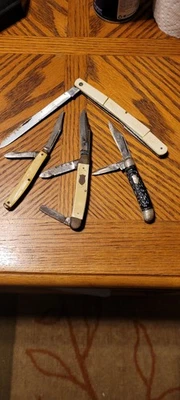 4 cuchillos imperiales y Schrade vintage Foto 1 de 4