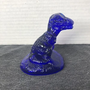 Boyde USA Colbalt Blue Glas Dinosaurier T Rex Figur - Bild 1 von 7