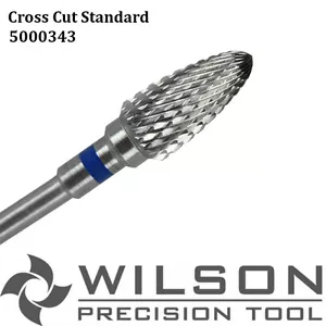 Wilson USA Tungsten Carbide Cutter HP Drill Bit Dental Nail Diamond Large Cone - Picture 1 of 5