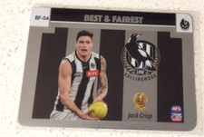 2023 teamcoach Collingwood best and fairest  code unused BF-04 Jack Crisp