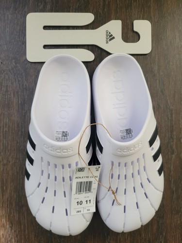 Zoccoli Adidas Uomo Tg 10 Uomo Tg 11 Donna Bianco Adilette Nuovi Senza Scatola