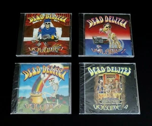 Grateful Dead Dead Delites Volume 1 2 3 4 Relix Records 1998 2000 Complete 4 CD - Picture 1 of 12