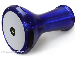 Orientalische Profi solo Darbuka Darabuka Aluguss Pearl Effekt mit Zubehör - Picture 1 of 5