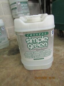 SIMPLE GREEN 5 GAL PAIL INDUSTRIAL CLEANER / DEGREASER - CLEAR (NEW)