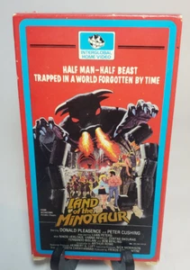 Land of the Minotaur Interglobal Home Video VHS Pleasence Cushing Nice! - Picture 1 of 8