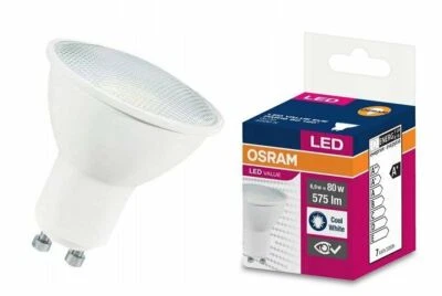 Leuchtmittel LED VALUE 4000K 6500K 2700K GU10 OSRAM Innen Lampen Leuchtmittel  - Bild 1 von 2