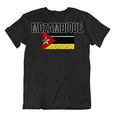 Mosambik Flagge T-Shirt Reise-Andenken Geschenk Patriot Tourismus Nationalstolz