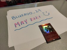 Goblin guide mTG Double Masters Box Topper, full art FOIL magic the gathering