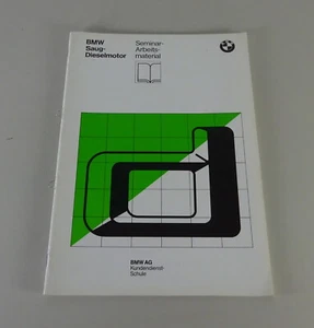 Schulungsunterlage BMW M21D24W Saug-Dieselmotor En BMW 3er E30 324d - '08/1985 - Imagen 1 de 4