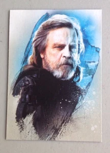 2017 Topps Star Wars Reise zu den letzten Jedi Charakter Luke Skywalker 11 von 16 - Bild 1 von 2