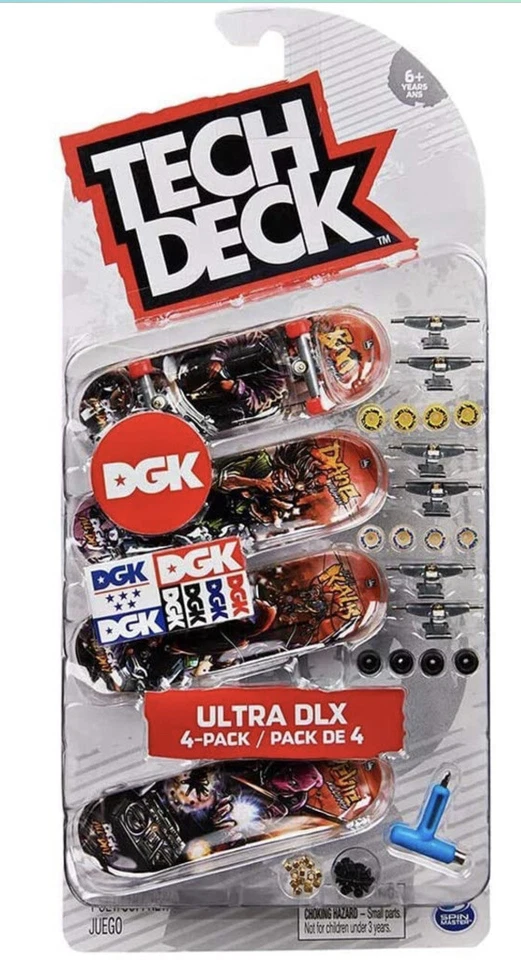 Tech-Deck - Fingerboards - 4-Pack - DGK - Image 1 of 1