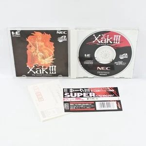 PC Engine SCD XAK III 3 Spine * 2328 pe - Picture 1 of 6
