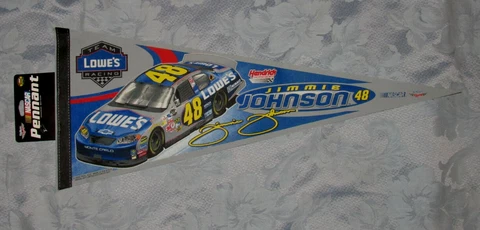 2005 Jimmie Johnson Pennant New with Hang Tag Cover