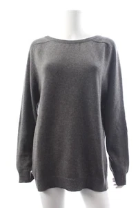 Saint Laurent Elbow Patch Cashmere Sweater / Grey / RRP - Picture 1 of 4