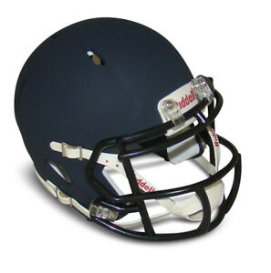 Matte Navy Blue Blank Riddell Revolution SPEED Mini Football Helmet