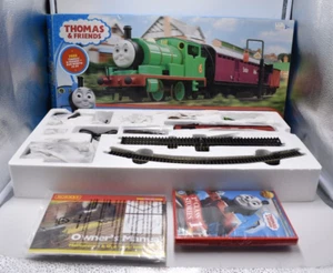 Hornby Percy Engine and the Mail Train Set 00 Gauge Electric Train Set 2016 New - Picture 1 of 21