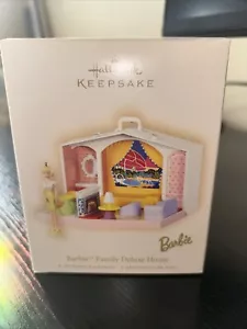 Hallmark Barbie Family Deluxe Haus 2007 Ornament groß - QXI7267 - Bild 1 von 2