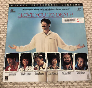 I Love You To Death Laserdisc LD Widescreen Kevin Kline River Phoenix Laser Disc