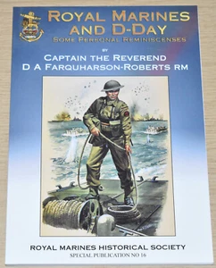 ROYAL MARINES D-DAY WW2 Second World War Royal Navy History Soldiers Memories - Imagen 1 de 1