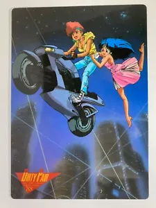 Tablero de lápices Dirty Pair vintage anime shitajiki - Imagen 1 de 3