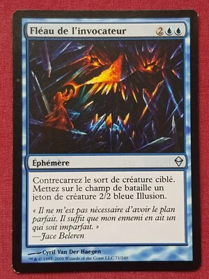 Magic The Gathering FRENCH ZENDIKAR SUMMONER'S BANE blue card MTG - Image 1 of 2