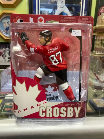 Sidney Crosby Team Canada Series McFarlane Figurine Cover