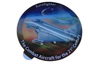 Aufkleber Bundeswehr  EADS  Eurofighter The Combat Aircraft    ca 11cm - Picture 1 of 1
