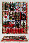 Rottweiler Dog Bath Mat & Shower Curtain Set Christmas Personalized Designs NWT