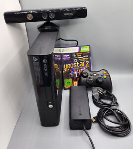 Microsoft Xbox 360 E One Edition 250GB / GO + Controller + Kinect Sensor + Spiel