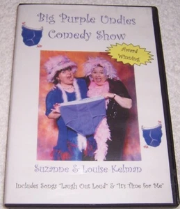 Big Purple Undies Comedy Show DVD Suzanne and Louise Kelman - Foto 1 di 2