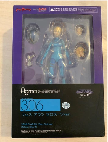 Figma Samus Aran Zero Suit ver. Action Figure METROID new From Japan Cover