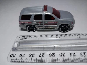 2007 Dragway Rescue Official W4300 Chevy Tahoe Grey Diecast Toy Hot Wheels - Picture 1 of 5