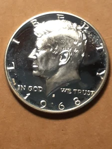 Kennedy 1968 S medio dólar a prueba - Imagen 1 de 2