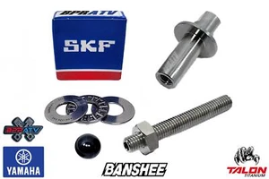 Yamaha Banshee TITANIUM Clutch Pusher Mod Kit Ceramic Ball SKF Pancake Bearings - Picture 1 of 17