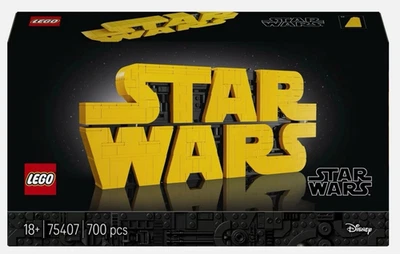 LEGO 75407 Star Wars: Brick-Built Star Wars Logo - Sealed - Brand New - Image 1 of 2