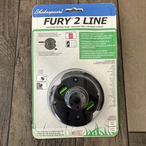  Cabezal recortador universal Shakespeare Fury 2 líneas se adapta a curvo y recto - Imagen 1 de 4