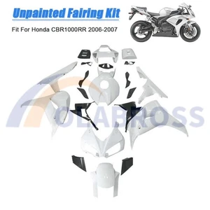 Bodywork Fairing Kit Unpainted Motorcycle Set Fit For Honda CBR1000RR 2006-2007 - Picture 1 of 10