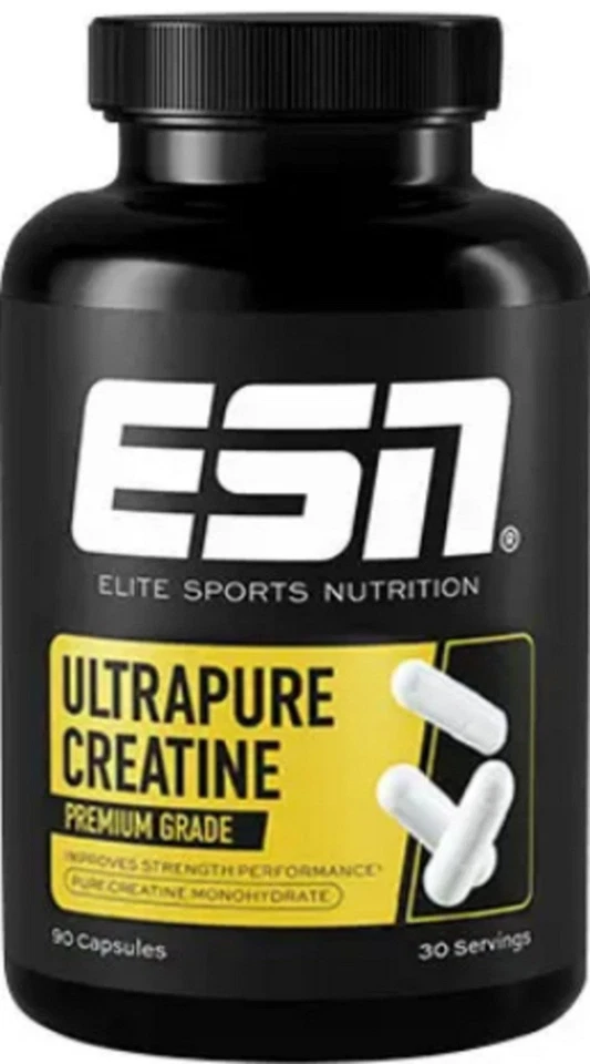 ESN Creatine Monohydrat Giga Caps, Kreatin 90 Kapseln. Creatin Kapsel