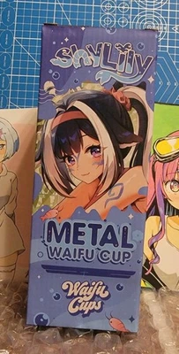 Taza Coctelera Metal Waifu Creator ShyLily Nueva En CAJA Edición Limitada GamerSupps Foto 1 de 4