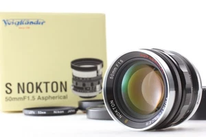 [Unused] Voigtlander S NOKTON 50mm F1.5 Aspherical Lens for Nikon S From JAPAN - Picture 1 of 13