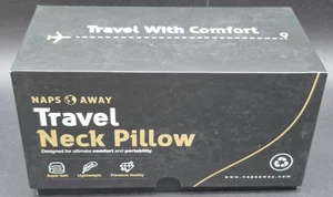 Cuscino Collo Gonfiabile Naps Away per Viaggio/Auto/Aereo - Foto 1 di 4