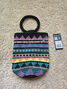 El Sak Ayla Anillo Mango Bolsa Rio Rayas Crochet - Imagen 1 de 10