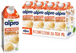 SENZA ZUCCHERI, Bevanda Alla MANDORLA, 100% Vegetale Con Vitamine B2, B12, D2, E - Foto 1 di 12