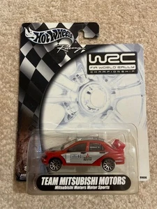 Hot Wheels Racing WRC - Team Mitsubishi Motors - New on Good Card - Picture 1 of 2