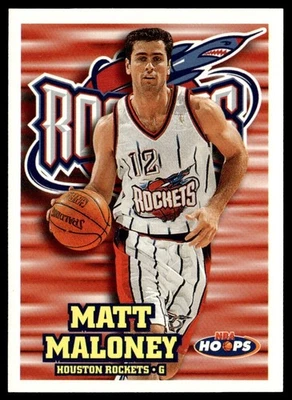 1997-98 Hoops Matt Maloney Houston Rockets #61 - Image 1 of 2